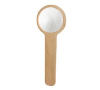 Cuchara de madera de miel - 1 cuchara de sal de baño | Cucharas de madera para tarros | Cuchara de leche en polvo, cuchara de caramelo, Cuchara de servir cucharadita reutilizable, cuchara de café de