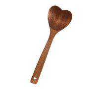 Cuchara de madera herramienta de cocina utensilios de cocina cuchara larga mezcladora para el hogar San Valentín cumpleaños