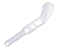 Cuchara de medición de espaguetis, bandeja de control de porciones, 3,15 x 12,29 pulgadas, utensilio de cocina multiusos, herramienta de cocina portátil para el hogar, noodle scooper home