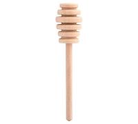 Cuchara de Miel de Madera, Haofy 50 Piezas de Cucharas para la Miel de 10.5cm, Varillas de Agitación para Tarros de Miel, Palos de Miel para Fiesta, Boda, Favores, Bautizo (10.5CM / 4.1")