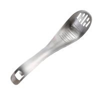 Cuchara de molienda multiusos - Prensa de ajo de metal y rallador de jengibre, utensilio de | Servidor de Pasta, separador de huevos, herramienta de, casera, duradero, práctico, a