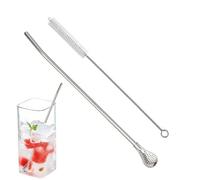 Cuchara de paja con cuchara de acero inoxidable cucharas de pajitas de pajitas de paja al filtro de filtro de filtros- paja de té de té de hoja infusor de café, bombas reutilizables herramienta de beb
