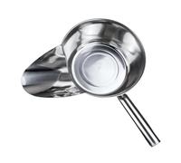 Cuchara de palomitas de maíz versátil para patatas fritas, postres, productos secos, 21 cm, derecha