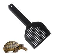 Cuchara de para gatos ahorcados con mango ergonómico | Limpiador de residuos multifuncionales para reptiles, tortugas, ranas, serpientes, lagartos, limpieza de un rincón fácil, herramienta de