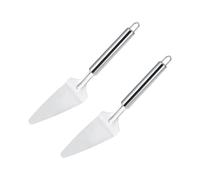 Cuchara de pizza - 2 piezas de acero inoxidable multifunción triangular cortador para pizza pala espátula Accesorios de cocina