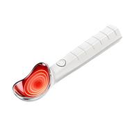 Cuchara de postre calentada, utensilio portátil de calentamiento automático, cuchara de servir de acero inoxidable para cocina, hogar, , postre, herramienta con diseño antideslizante para helado