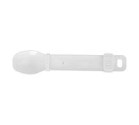 Cuchara de rayas de gato deslizante, velocidad de alimentación ajustable, mango antideslizante, fácil de limpiar, mantener limpio, 25,2 cm, para puré y barra de bische, con diseño a prueba de fugas