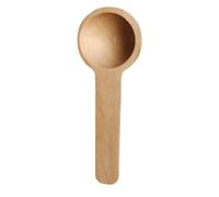 Cuchara de sal de baño, cucharas de madera para leche en polvo - Cuchara de caramelo, cucharadita reutilizable, cucharadita de madera para especias, tarros, condimentos, miel
