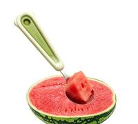 Cuchara de sandía infantil 2 en 1 Cuchara para melón | tenedor para melón doméstico Para adolescentes adultos invitados fiestas reuniones camping picnics barbacoas borde de