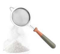 Cuchara espumadora de malla fina, colador de grasa alimentaria,Espumadera para olla caliente con mango largo | Colador de alimentos de acero inoxidable para la separación de espuma flotante,