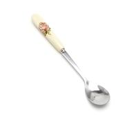 Cuchara, estilos pastorales, casas de campo, de comedor, decoraciones para cenas, leche en polvo, pan, pastel, herramienta para hornear, soportes de filtro para máquina de café