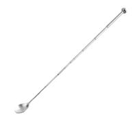 Cuchara Extensible - Agitador Telescópico De Acero Inoxidable De 22 Cm, Herramienta De Mezcla Plegable Ajustable, Agitador De Bebidas Portátil | Cuchara Agitadora De Cóctel De Café Para Barbacoa, Picn