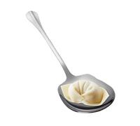 Cuchara grande para servir, cuchara de arroz extragrande de acero inoxidable para comer, cuchara de mango largo para el hogar, cuchara de sopa y servir, utensilio de cocina duradero, cuchara grande de