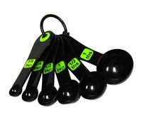 Cuchara medidora Chef Craft Set Multisize Verde/Negro