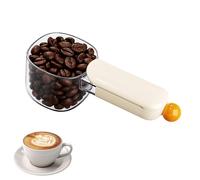 Cuchara medidora de arroz, práctica herramienta de porciones con clip de bolsa, taza medidora multifuncional, para cocina, hogar, hotel, restaurante, cafetería, panadería, casa de campo