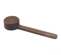 Cuchara medidora de café de nogal hecha a mano, cuchara de madera para granos y molidos, relación de preparación consistente, mango de fácil agarre, cocina (largo)