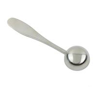 Cuchara medidora de cocina de acero inoxidable de 10 ml para café y té, apta para medir azúcar, especias, leche en polvo, apta para lavavajillas y fácil de enjuagar