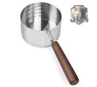 Cuchara medidora de comida para mascotas,cuchara de acero inoxidable de 250ml,inoxidable,ideal para medir alimentos secos y húmedos,fácil de limpiar,apta para lavavajillas,perfecta para perros y gatos