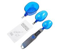 Cuchara medidora digital, báscula electrónica para alimentos Báscula de cocina digital con 3 cabezales de cuchara extraíbles Herramienta de medición Pantalla LCD precisa para