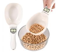 Cuchara Medidora Digital, Material de Calidad Alimentaria, Diseño de Pantalla LCD Transparente, Medición Precisa, Báscula de Cuchara Medidora de Alimentos para Comidas Diarias