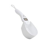 Cuchara medidora digital para hornear, suministros de pesaje de granos de café, báscula de cuchara medidora de alimentos, para cocineros principiantes, personas de fitness, dueños de gatos, hornear