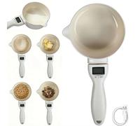 Cuchara medidora electrónica actualizada 2026, balanza de cocina digital de alta precisión con pantalla LCD, herramienta de medición eléctrica inteligente para ingredientes líquidos y sólidos, para