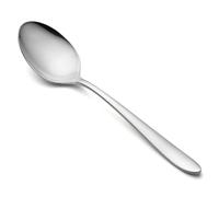 Arcos Serie Berlin - Cuchara de Mesa - Monoblock de una pieza en Acero Inoxidable 18/10 y 200 mm - Color Plata