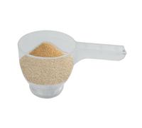 Cuchara métrica, taza de medición de líquidos, Cuchara de café, Cucharas de comida transparentes multifuncionales, tazas de medición de cocina prácticas para café, té a granel,