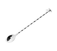 Cuchara mezcladora Cuchara de agitación de acero inoxidable de grado alimenticio a prueba de óxido para vino, cóctel, cristalería, cuchara de agitación, mini gadget para el hogar, suministros de