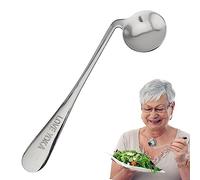 Cuchara para codo | Tenedor angular, cuchara curvada, utensilio de autoalimentación, cuchara en ángulo para la nutrición de personas mayores, cómodo y seguro para discapacitados