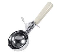 Cuchara para cremas heladas de acero inoxidable, cucharas de frutas y verduras, herramienta de cocina de café, 9 tamaños (tamaño: 6,8 cm)
