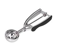 Cuchara para Galletas, Cuchara para Helado de Acero Inoxidable con Gatillo de Liberación, Cuchara para Helado para Control de Porciones, Cuchara para Masa para Galletas, Masa para Magdalenas(59mm)