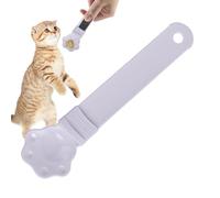Cuchara para Golosinas para Gatos - Cuchara para Comida Que Se Puede Lamer, Herramienta Dispensadora De Refrigerios con Mango Largo, Ayuda para La Alimentación Húmeda De Gatos | Cucharas para Gattos