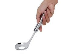 Cuchara para hacer albóndigas, 24x6,5 cm/9,4x2,6 pulgadas, acero inoxidable, antiadherente, para hacer albóndigas, utensilio de cocina con clip para albóndigas, manual para el