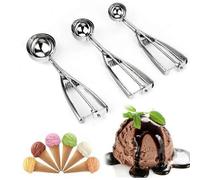 Cuchara para helado de acero inoxidable de 4/5/6 cm, cuchara para helado, cuchara para helado, cuchara para helado, cuchara para helado, cucha