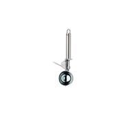 cuchara para helados kela acero inoxidable 22,5 x 6 cm RONDO, cuchara para helados con expulsor de bolas, apta para lavavajillas, brillante