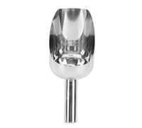 Cuchara para hielo de acero inoxidable, herramienta de cocina multiusos de gran capacidad para fiesta de buffet, barra de boda, acero inoxidable 304, diseño ergonómico, fácil de (l)