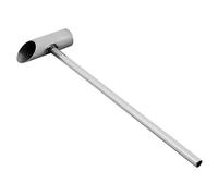 Cuchara para máquina de malvaviscos |Pieza de repuesto de acero inoxidable de 29 cm |Alimentos - Cuchara de azúcar segura y sanitaria para confección de algodón/postres |Propósito