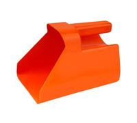 Cuchara para pellets, Cuchara para pienso - Cuchara para granos de alta resistencia - Pala manual para ganado, pala apilable para alimentos para animales, pala utilitaria para servicio de alimentos pa