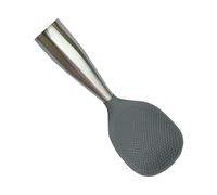 Cuchara Para Servir Arroz - Paleta De Cocina Vertical Antiadherente, Diseño De Pie Estilo De Mostrador Minimalista, Superficie De Cuchara Texturizada + Mango De Fácil Agarre, Acabado Duradero De