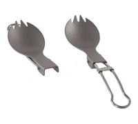 Cuchara plegable de titanio Rockland Airy Spork Color: gris