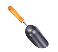 Cuchara portátil para el suelo, herramienta de jardinería para el hogar, paleta de mano con mango de madera suave para excavar fácilmente en jardines, palas de jardín para plantar y excavar