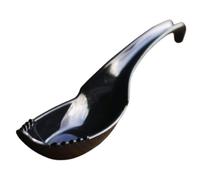 Cuchara Ramen Terminator - Cuchara de acero inoxidable, diseño ligero y antideslizante | Cuchara para ramen resistente al calor, cuchara para caldo portátil, mango ergonómico para uso domest