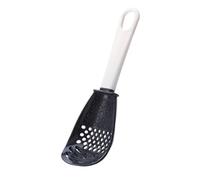 Cuchara ranurada para cocinar: cuchara ranurada multifunción 6 en 1, antiadherente, pala para skimmer de 9,1 x 3 x 1 pulgadas, colador, resistente al calor para cocinar, escurrir, triturar, rallar