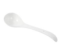 Cuchara Sopera Grande de Cerámica white, 1 Pieza, Multiusos para Sopa, Arroz y Papilla, Resistente y Fácil de Limpiar, Adecuado para Restaurante y Uso Doméstico