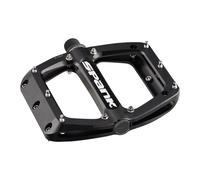 Cuchara Spank 110 Pedales - Plataforma, Aluminio, 9/16", 110mm De Ancho, Negro
