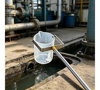 Cuchara telescópica for muestreo de agua con mango largo