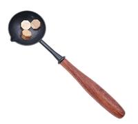 cucharaDe ceraPara Sellar - Herramienta De Fusión cucharaCalentadora De ceraCon Mango De Madera, Accesorio De Fusión De ceraDe Sello Duradero | Mango De Madera Para Sellar Cartas De Boda, So