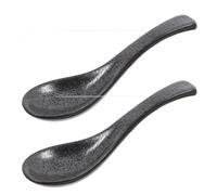 Cucharas de cerámica vintage para ramen, ideales para ocasiones especiales, 14,00 x 4,50 x 2,50 cm,