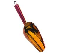 Cucharas de cocina de acero inoxidable resistentes a la corrosión, mango cómodo para trozos de hielo e ingredientes secos, cucharas ergonómicas para harina y granos